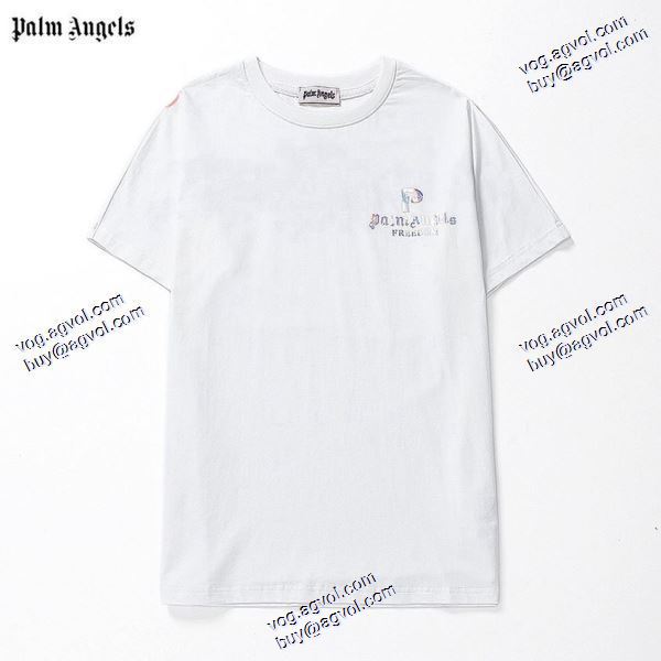 完売品！パーム エンジェルス スーパーコピー 代引 2020秋冬 半袖Tシャツ 2色可選 ココナッツ印刷の3 M反射技術